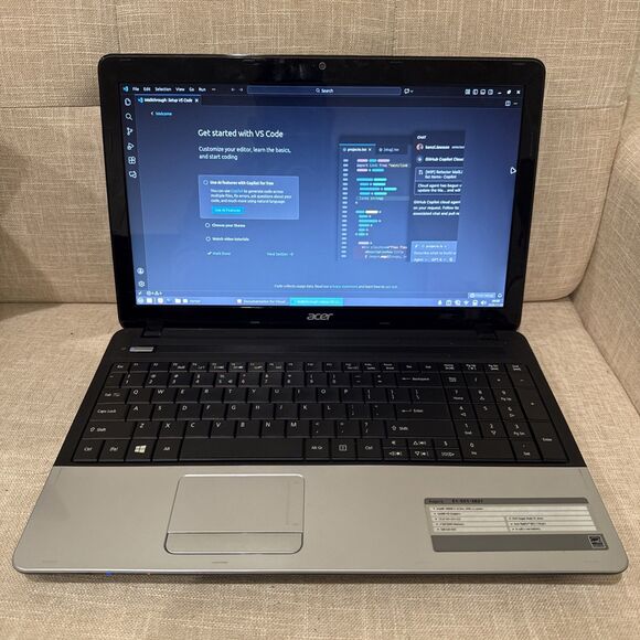 Acer Aspire E1-531 Intel 1000M 4GB 120GB SSD Laptop Linux Mint XFCE PC - Picture 8 of 15